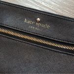 Kate Spade Bee Mika’s Pond Black Saffiano Leather Wristlet/Wallet Photo 2