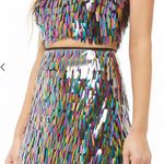 Forever 21 Multicolor Fringe Sequin Two Piece Photo 0