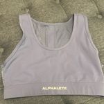 Alphalete  surface reign Sports Bra in stone blue Photo 1