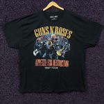 Guns N Roses Appetite for Destruction Tour Band T-Shirt XXL Photo 0