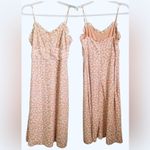 Lulus Timeless Touch Peach Floral Print A Photo 3