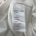 Naked Wardrobe  NW Mock Neck Sculpt Romper White Size Large Long Sleeve‎ Shorts Photo 8