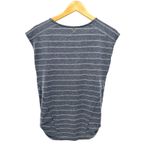 Kuhl Laurel Striped Top Cap Sleeve Button Detail Casual Outdoor Camping Women's Photo 7