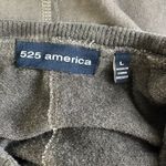 525 America  Grey Washed Sweatshirt Dress Photo 3