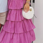 Endless Rose Pink Ruffle Skirt Photo 0