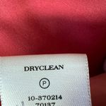 Ann Taylor  Coral Pink Patterned Sleeveless Sheath Dress Size 6 Photo 11