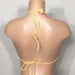 Rachel Pally yellow triangle bikini top. Photo 4