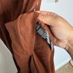 Free People NWT  free-est Trop Belle Midi Dress Honey Bronze Belted Small $98MSRP Photo 5