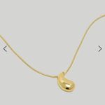 Madewell Teardrop Necklace Photo 1