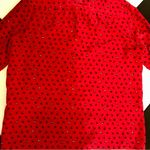 APC x Vanessa Seward Silk Blouse Frilly Collar Button Down Shirt Blouse size M Size M Photo 5