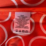 Dennis Basso  Bright Orange Raincoat Photo 3