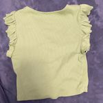 ZARA light green crop top Size M Photo 2