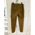 Anthropologie  Essential Slim Olive Green Cargo Cropped Ankle Trouser Pants Photo 2