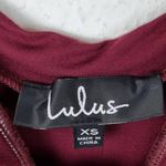 Lulus  Always Stunning Convertible Bridesmaid Burgundy Dress Size XS Photo 6