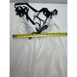 Victoria's Secret  Very Sexy White with Rhinestone Snowflake details Size XL Photo 7