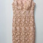 Bisou Bisou Blush Pink Lace dress size 8. Photo 1