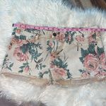Current/Elliott Current Elliott Denim Boyfriend Shorts in Haystack Floral Photo 6