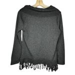 Rafaella  Sweater‎ with Fringe Trim Photo 4