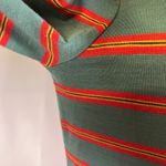 Toad&Co Womens Striped Dress S Long Sleeve Casual Tencel Lyocell Blend Green Photo 3