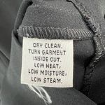 St. John Caviar Pants Women 6 Black Flat Front Career Old Money Quiet Luxury Glam Photo 10