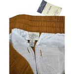 st. john's bay Women's Wide Leg Line Blend Pants Deep Bronze Medium Comfort Photo 8