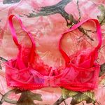 agent provocateur vintage y2k hot pink rose lace bralette Photo 3