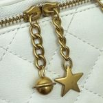 Unbranded Ivory White Quilted Faux Leather Chain Mini Bag Photo 11