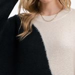 Nordstrom black and white sweater dress Photo 2