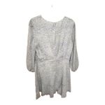 Club Monaco NWT Pitched Sleeve Robe Dress Pale Blue Multi Photo 6