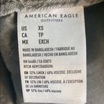 American Eagle  Outfitters Size XS Women's Teen Girl Grayish Green Linen Overalls Photo 4