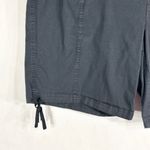 kim rogers Plus Size 3X Shorts Black Elastic Waist Pockets Drawstring Hem 106 Photo 2