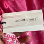 A loves A  Pink Embroidered Casual Dress Photo 2