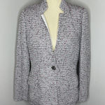 St. John Womens‎  Tweed One-Button Blazer Jacket Sz 8 Photo 0