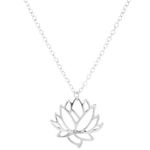 Lotus flower necklace Photo 0