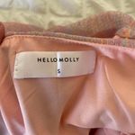 Hello Molly Pink Metallic Ruched Mini Dress Photo 8