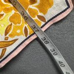 Maeve by Anthropologie Resort Wrap Dress Size 14 Floral Print Square Neck Tie Pink Photo 9