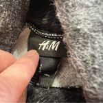H&M Charcoal Funnel Neck Pullover Sweatshirt | Size L Photo 4