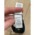 Aerie NWT  Velvet Stripe Sexy Holiday Triangle‎ Bralette Deep Forest Green Size S Photo 5