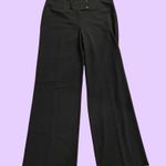 Dorothy Perkins Vintage y2k  long black wide leg dress pants with 8 button front detailing*🖤 Photo 4
