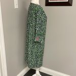 Lilly Pulitzer  X-Large leopard Dress Shirt Blue Green Size XL Beach Casual Photo 2