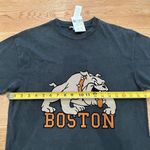 Subdued Boston Bulldog Crew Neck Short Sleeve Tee in Marbled Black Gray Unisex Size undefined Photo 3