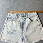 Blue Savvy Shorts Womens 7/28 Blue Distressed Light Wash Cutoff Shorts Photo 4