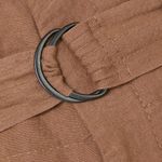 NWT BASSIKE Space For Giants belted linen tapered pants Size 0 Photo 3