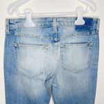 Amo Twist skinny light wash distressed jeans with front slit in sweet cheeks 27 Photo 77