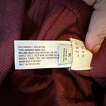 A New Day burgundy knit accordion pleat midi skirt size M Photo 5