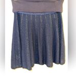 Free People Navy Knit Skirt Photo 1