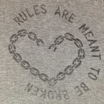 Sam Edelman Grey Sleeveless Graphics T-Shirt / Tank Top Size XS Photo 1