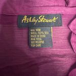 Ashley Stewart  Purple Sequin Blouse Photo 7