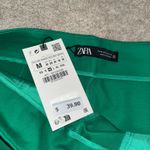 ZARA  Green Shorts High-Waisted Photo 1