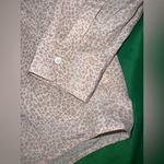 Rails  Kate 100% Silk Animal Print Patterned Button-Down Shirt size Large- Flaw Photo 7